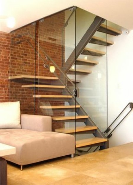 steel staircase