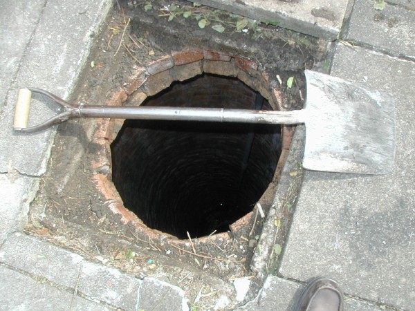 foundations near old wells